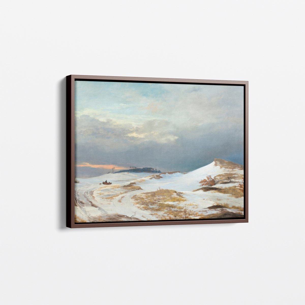 Winter Landscape, Northern Zealand | Johan Lundbye | Ave Legato Art Prints