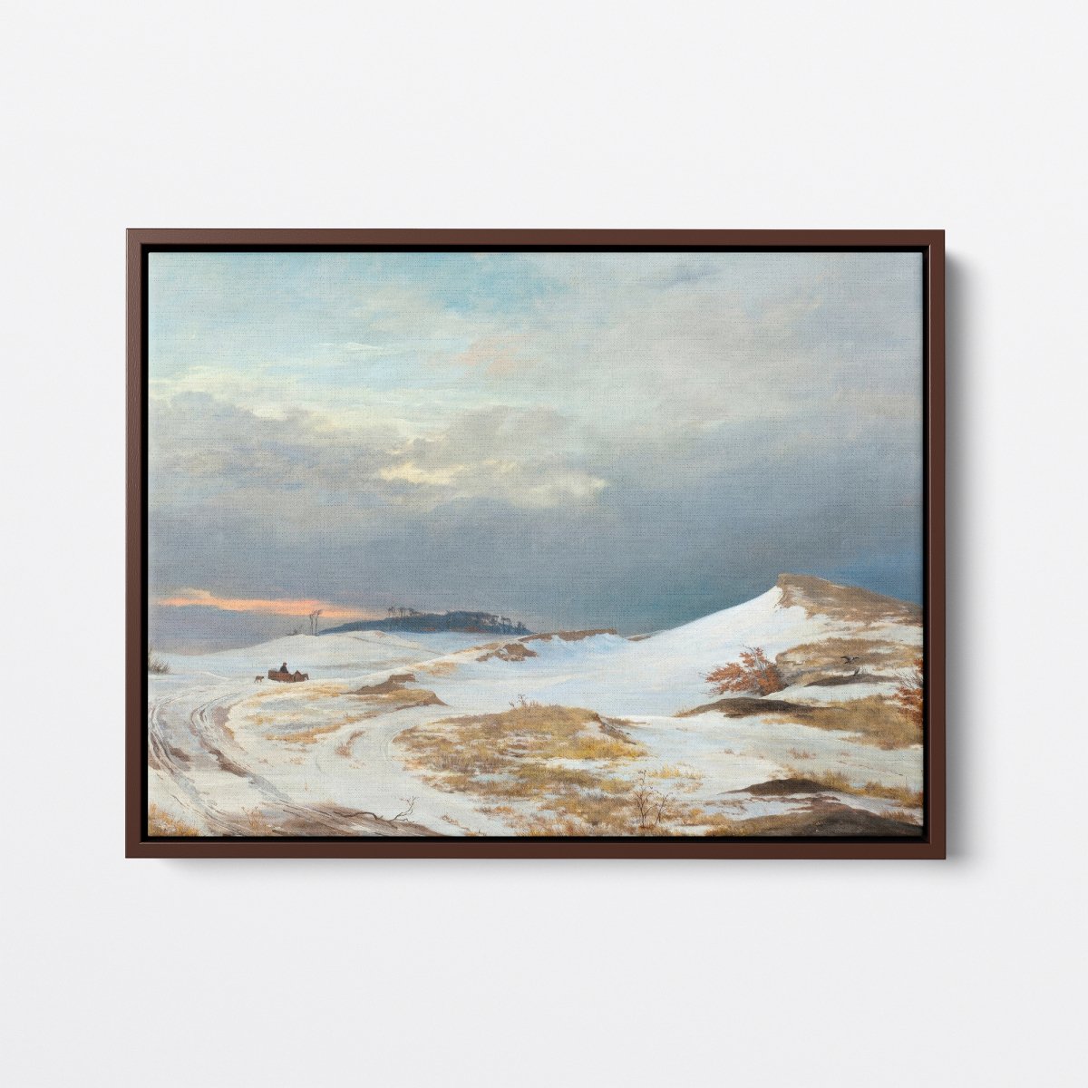 Winter Landscape, Northern Zealand | Johan Lundbye | Ave Legato Art Prints