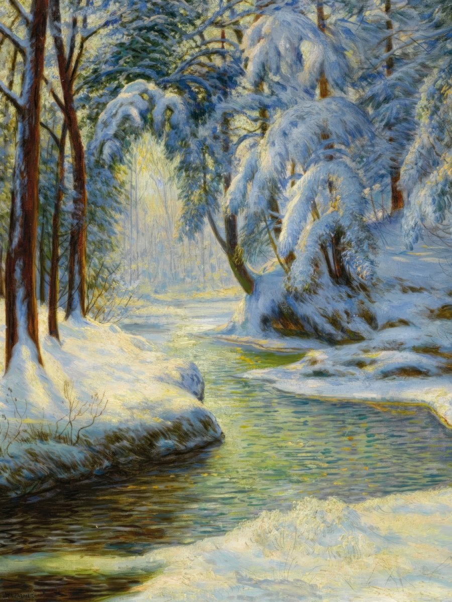 Winter Landscape (Palmer) | Walter Palmer | Ave Legato Art Prints