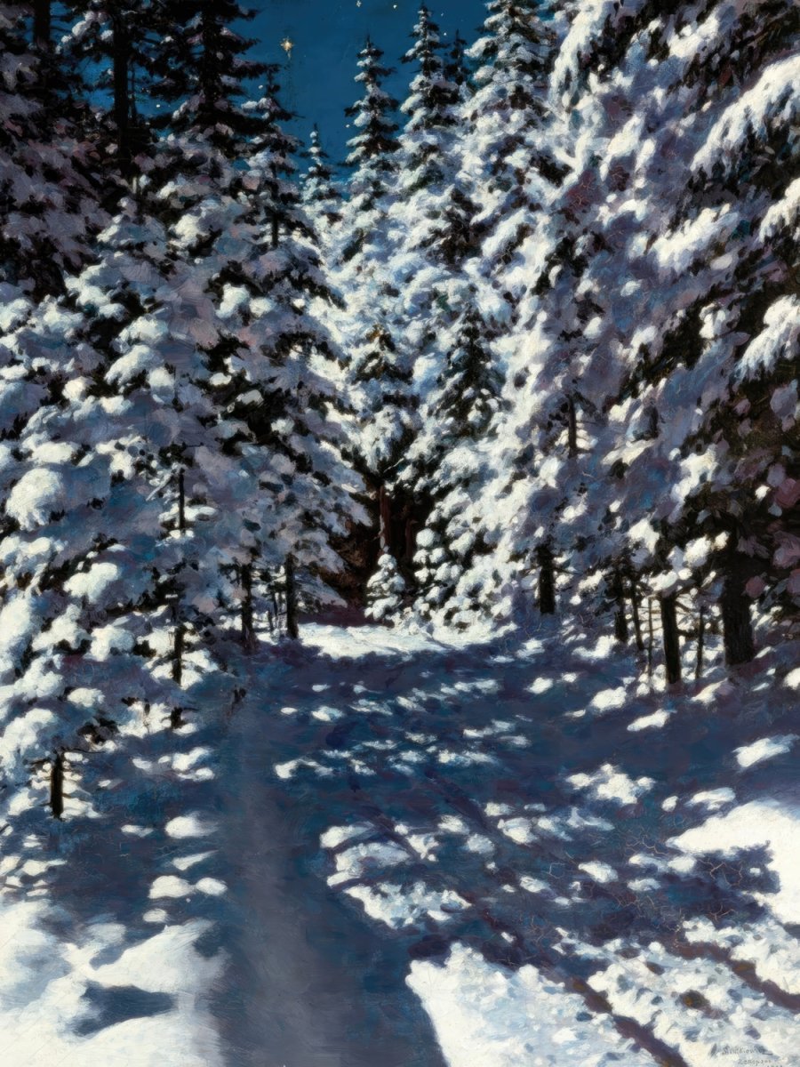 Winter Pine Forest | Stanisław Witkiewicz | Ave Legato Art Prints