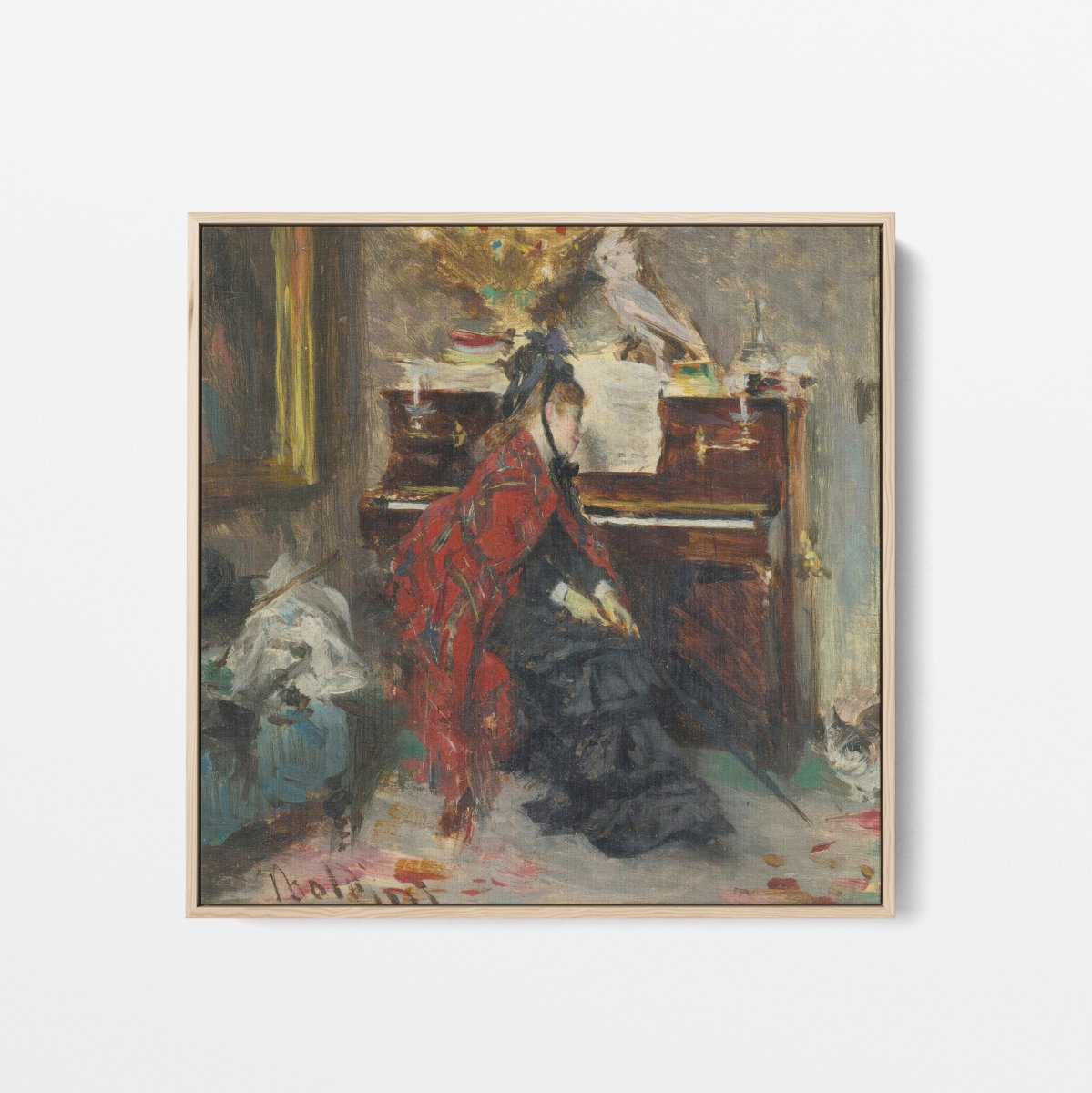 Woman at the Piano | Giovanni Boldini | Ave Legato Art Prints