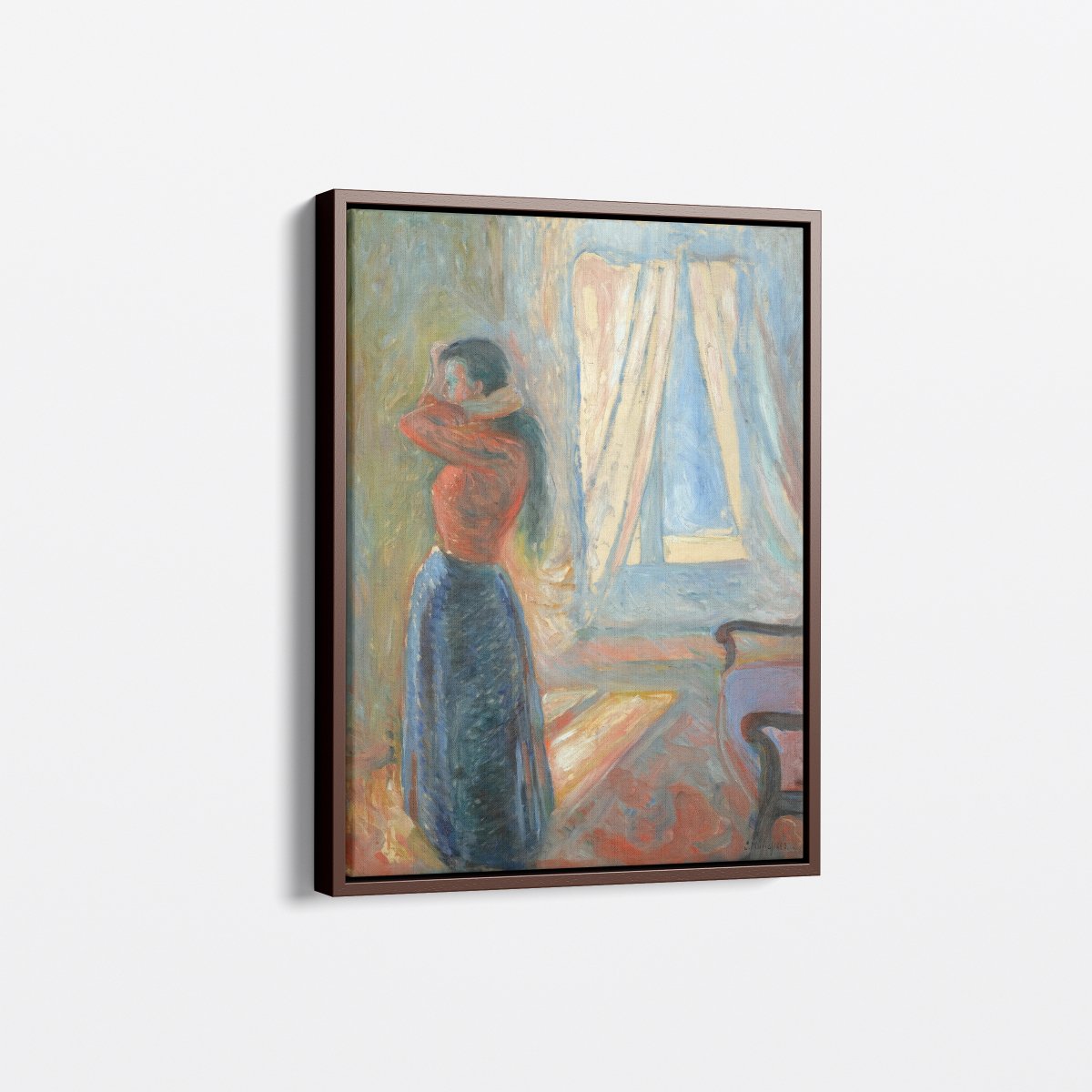 Woman Looking in the Mirror | Edvard Munch | Ave Legato Art Prints