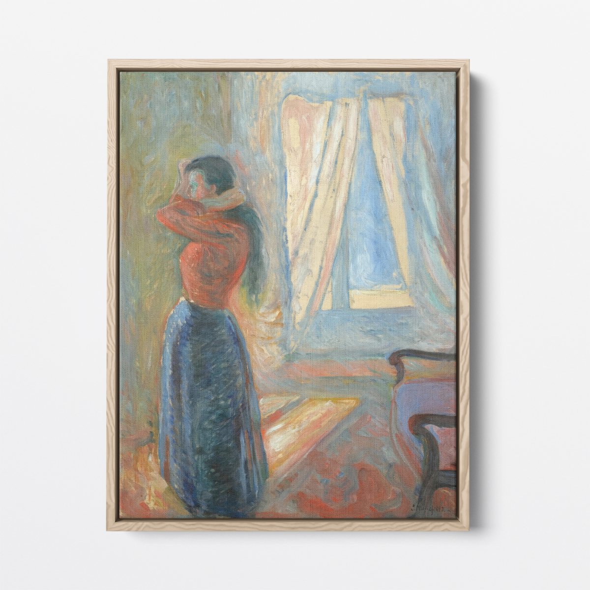 Woman Looking in the Mirror | Edvard Munch | Ave Legato Art Prints