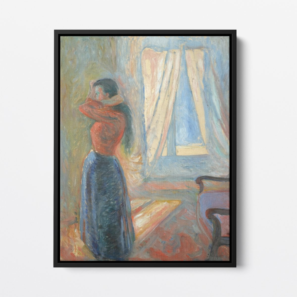 Woman Looking in the Mirror | Edvard Munch | Ave Legato Art Prints