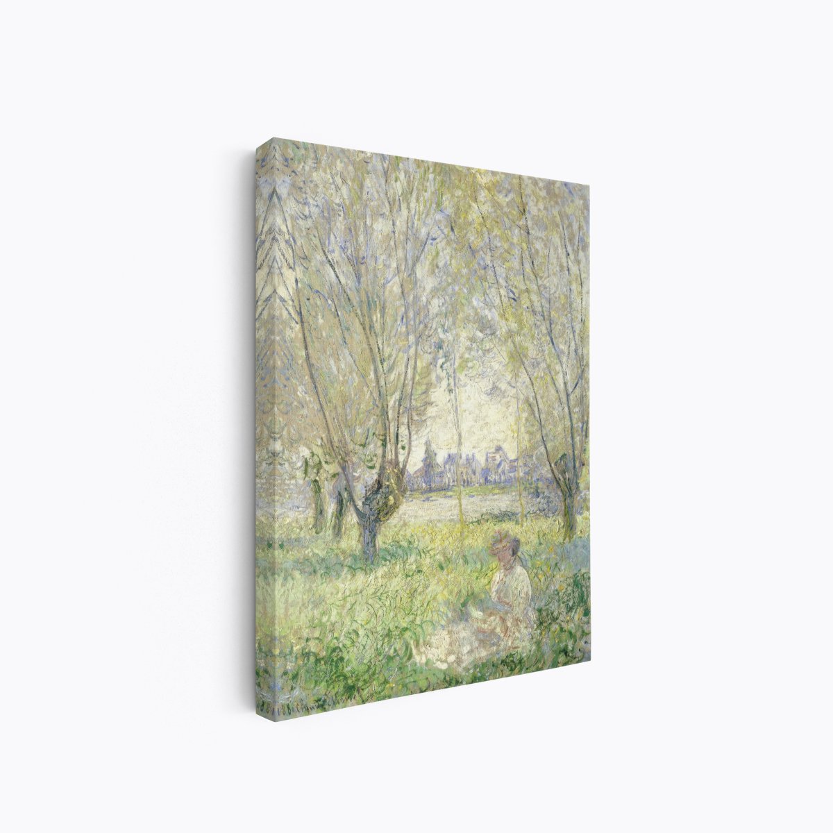 Woman Seated Under The Willows | Claude Monet | Ave Legato Art Prints