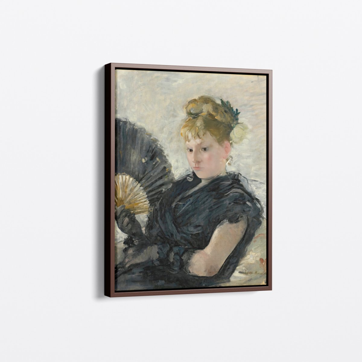 Woman with a Fan II | Berthe Morisot | Ave Legato Art Prints