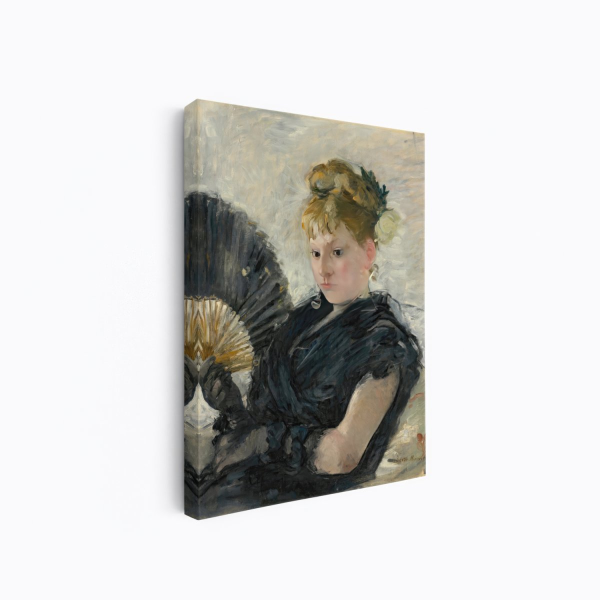 Woman with a Fan II | Berthe Morisot | Ave Legato Art Prints