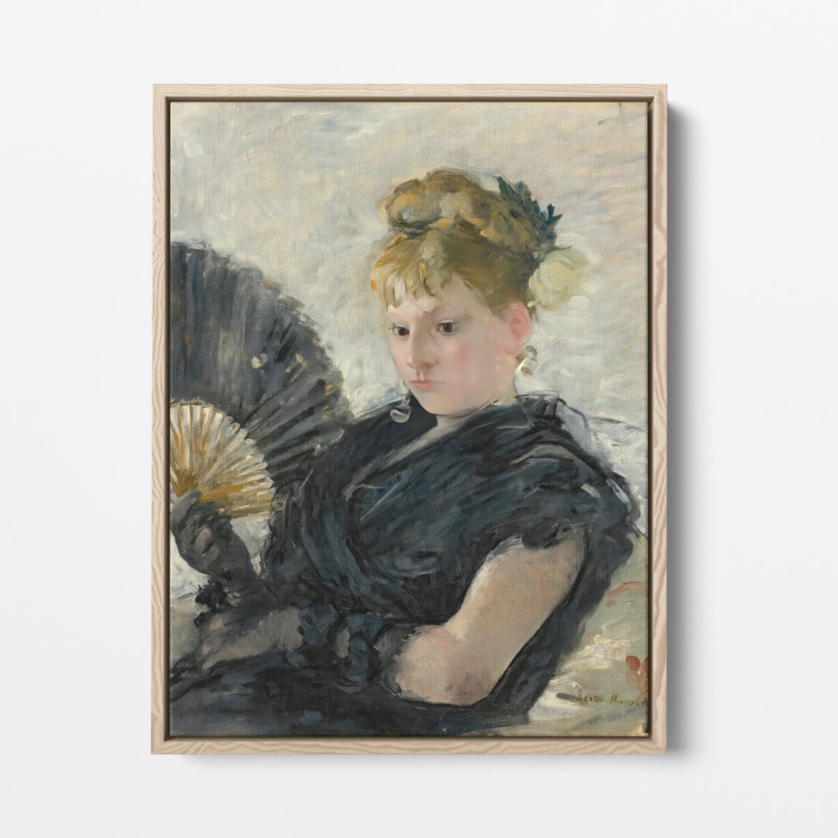 Woman with a Fan II | Berthe Morisot | Ave Legato Art Prints