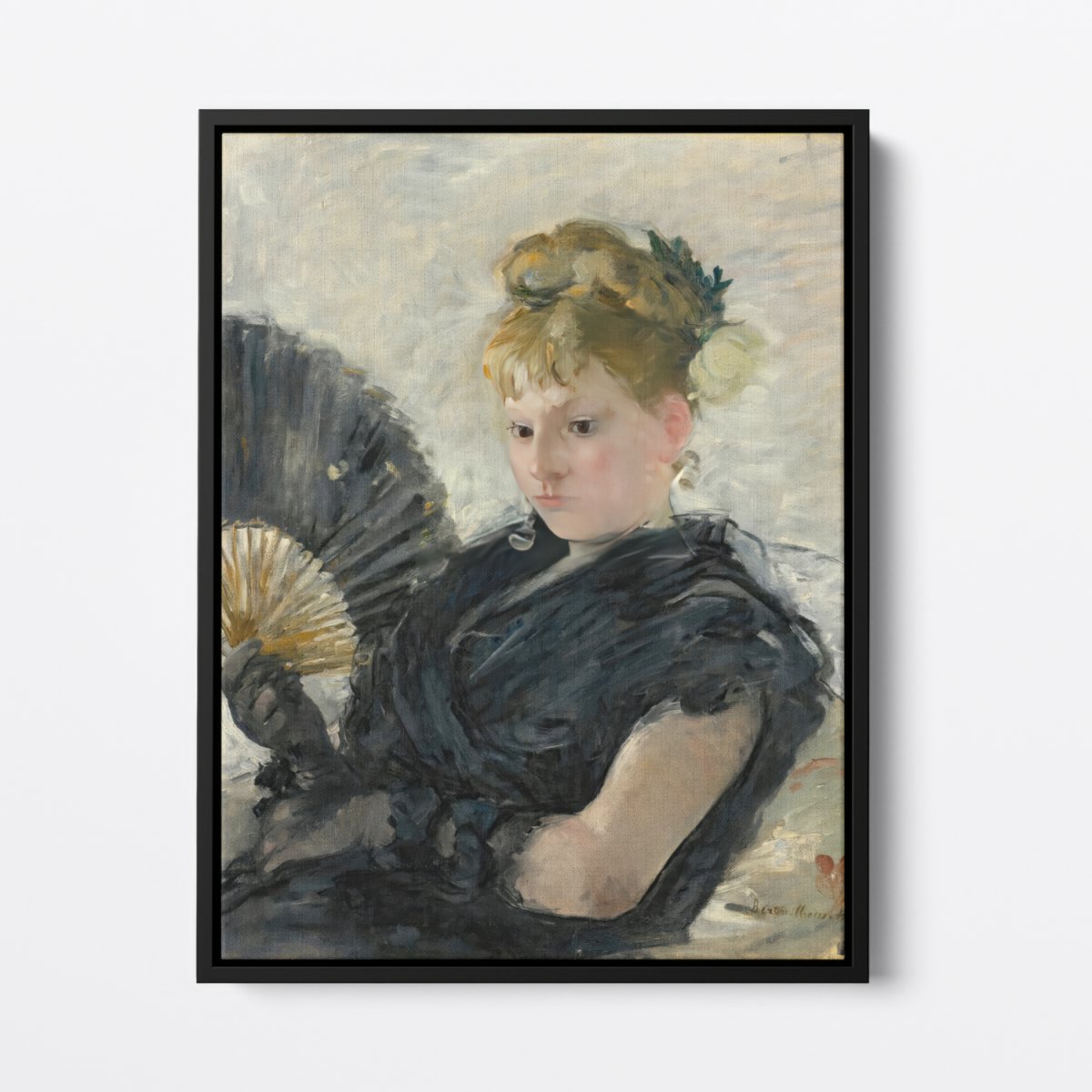 Woman with a Fan II | Berthe Morisot | Ave Legato Art Prints