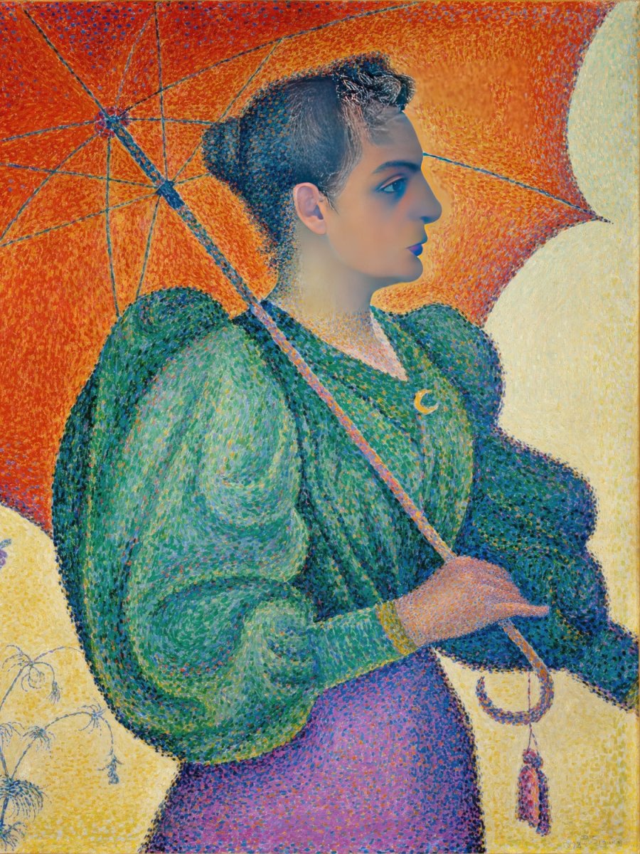 Woman with a Parasol | Paul Signac | Ave Legato Art Prints