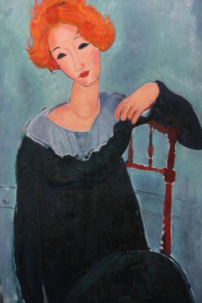 Woman with Red Hair | Amedeo Modigliani | Ave Legato Art Prints