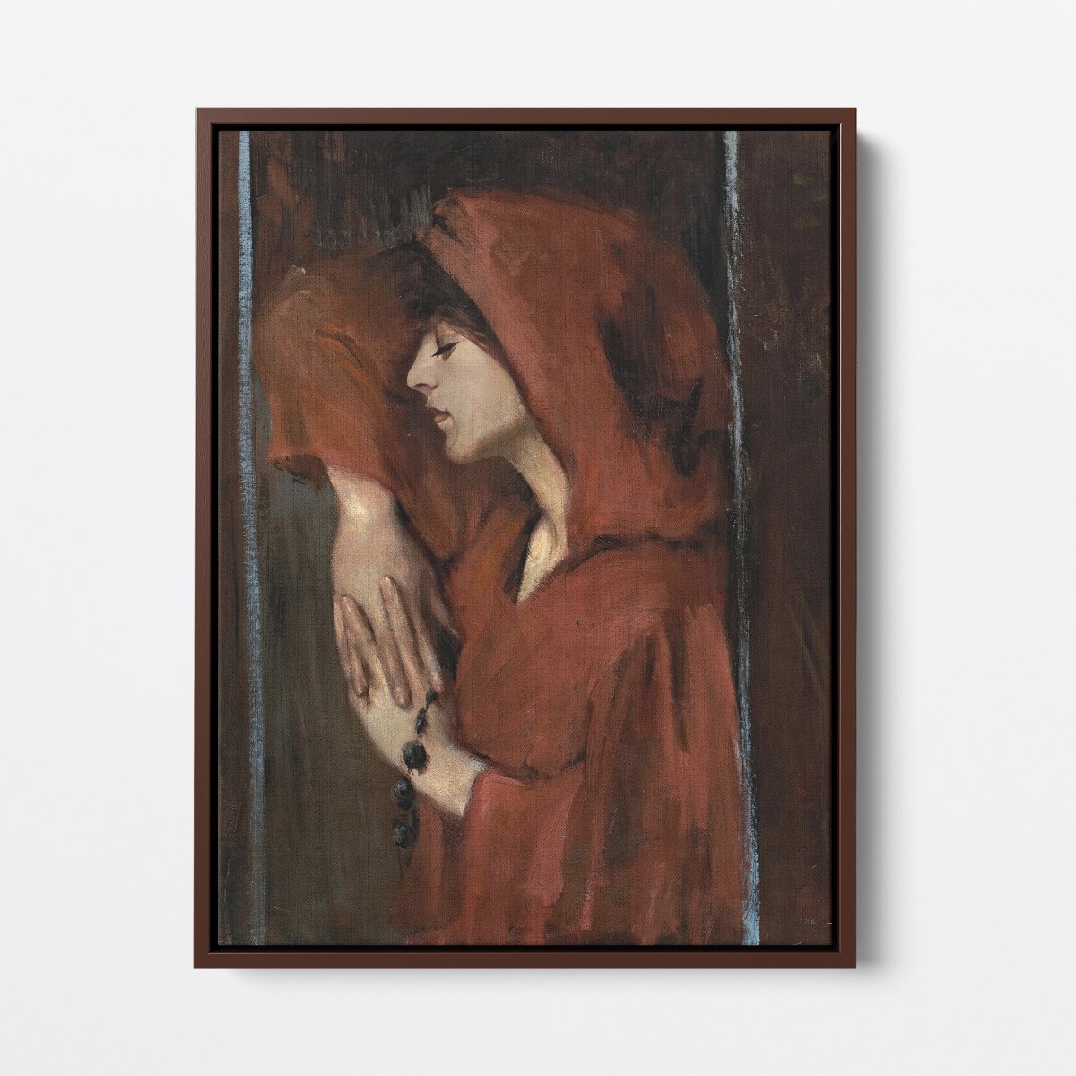 Woman with Red Hood | Alice Pike Barney | Ave Legato Art Prints