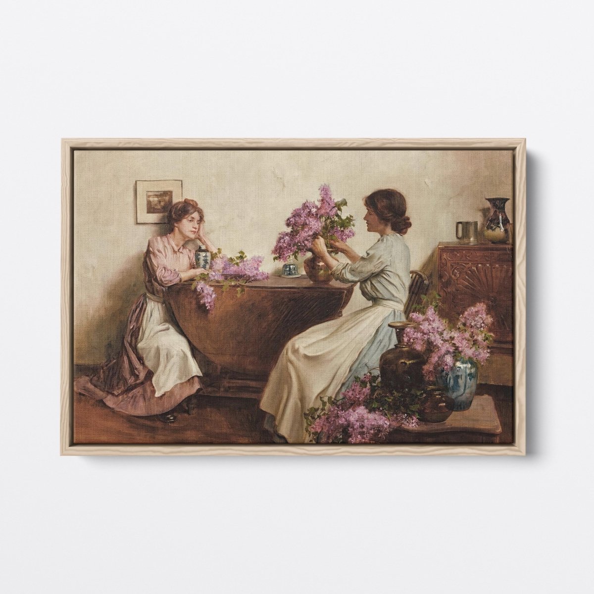 Women Arranging Flowers | Albert Tayler | Ave Legato Art Prints