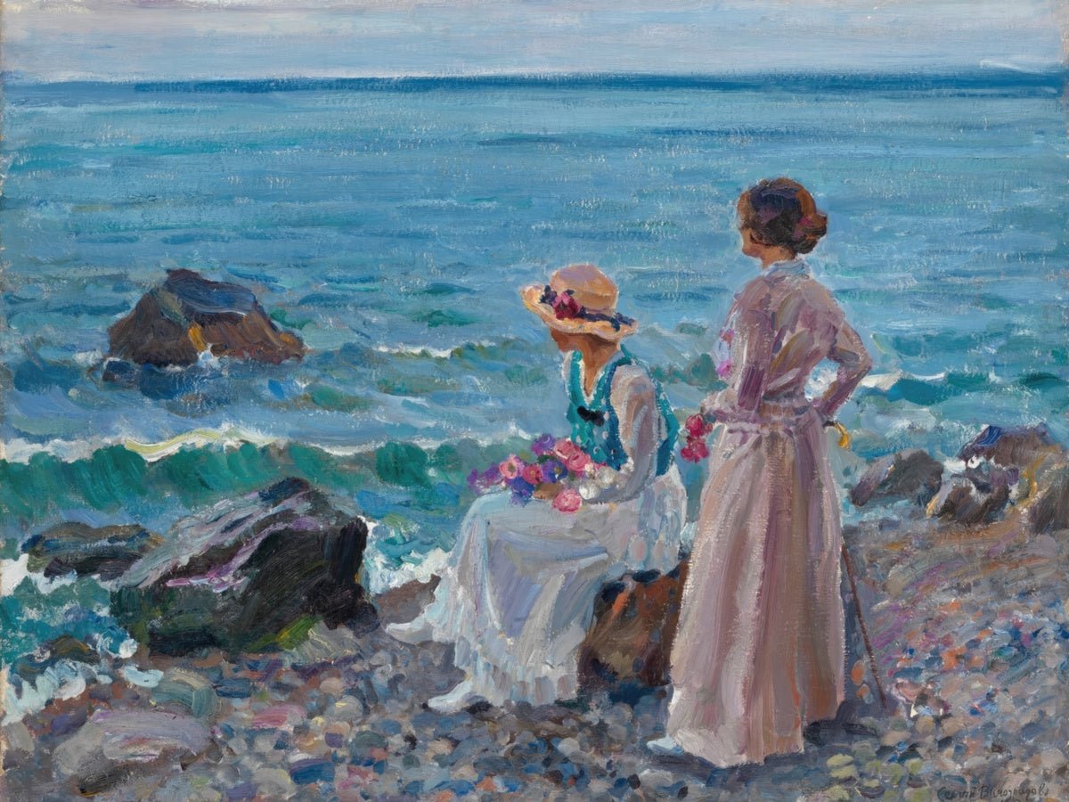 Women by the Sea | Sergei Vinogradov | Ave Legato Art Prints