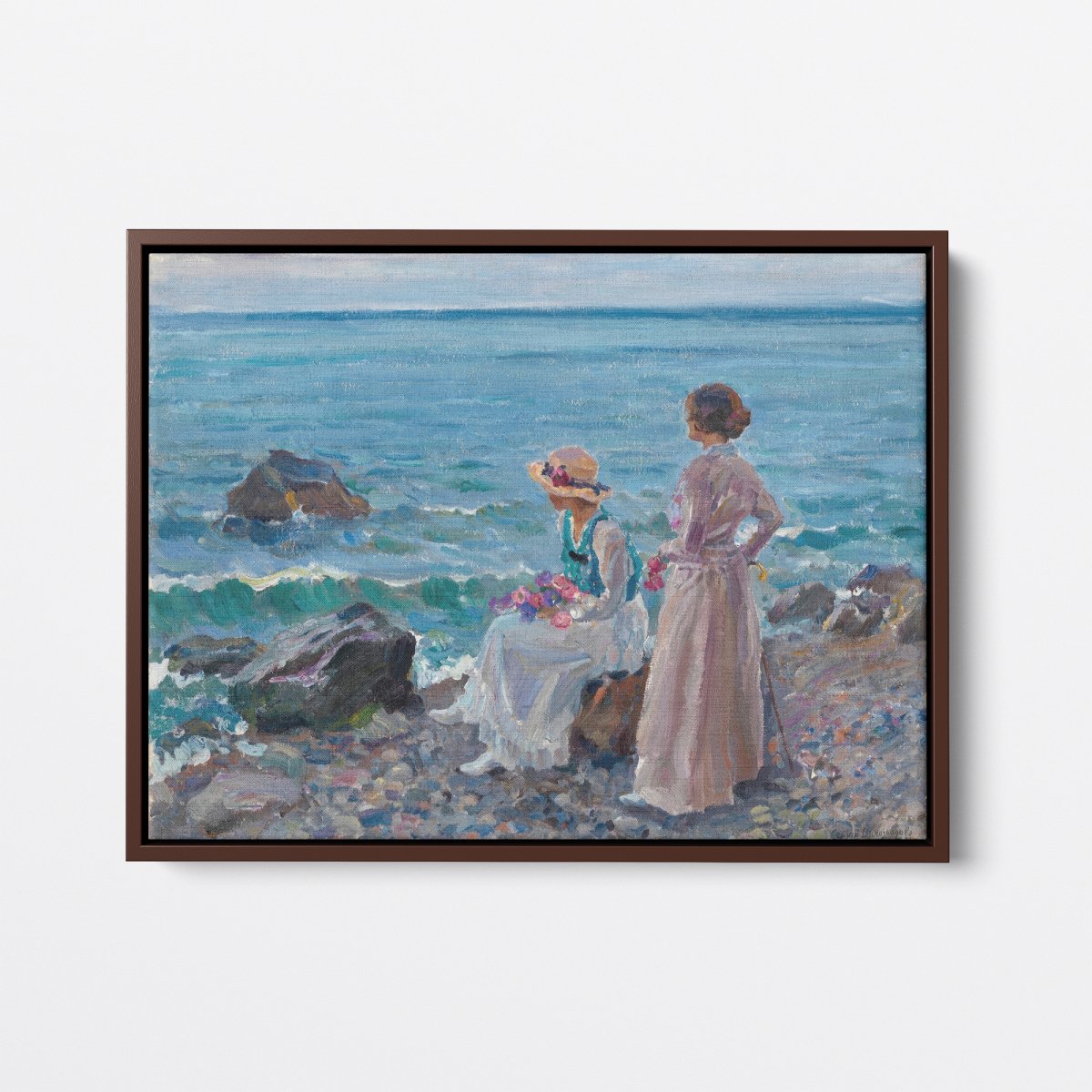 Women by the Sea | Sergei Vinogradov | Ave Legato Art Prints