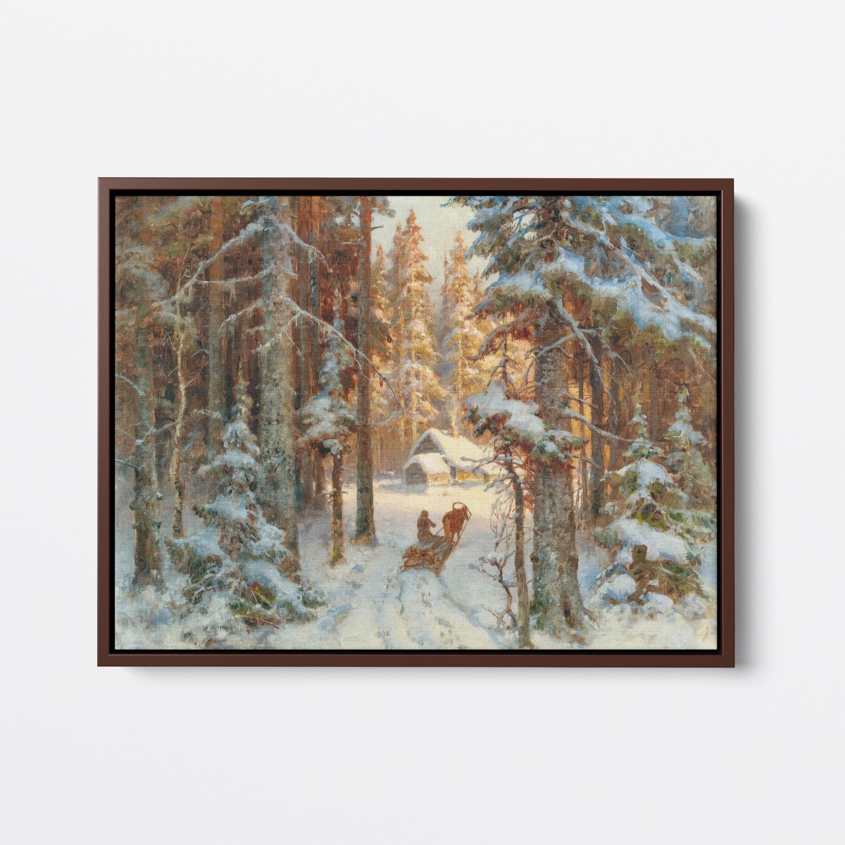 Woodcutters Returning Home | Julius von Klever | Ave Legato Art Prints