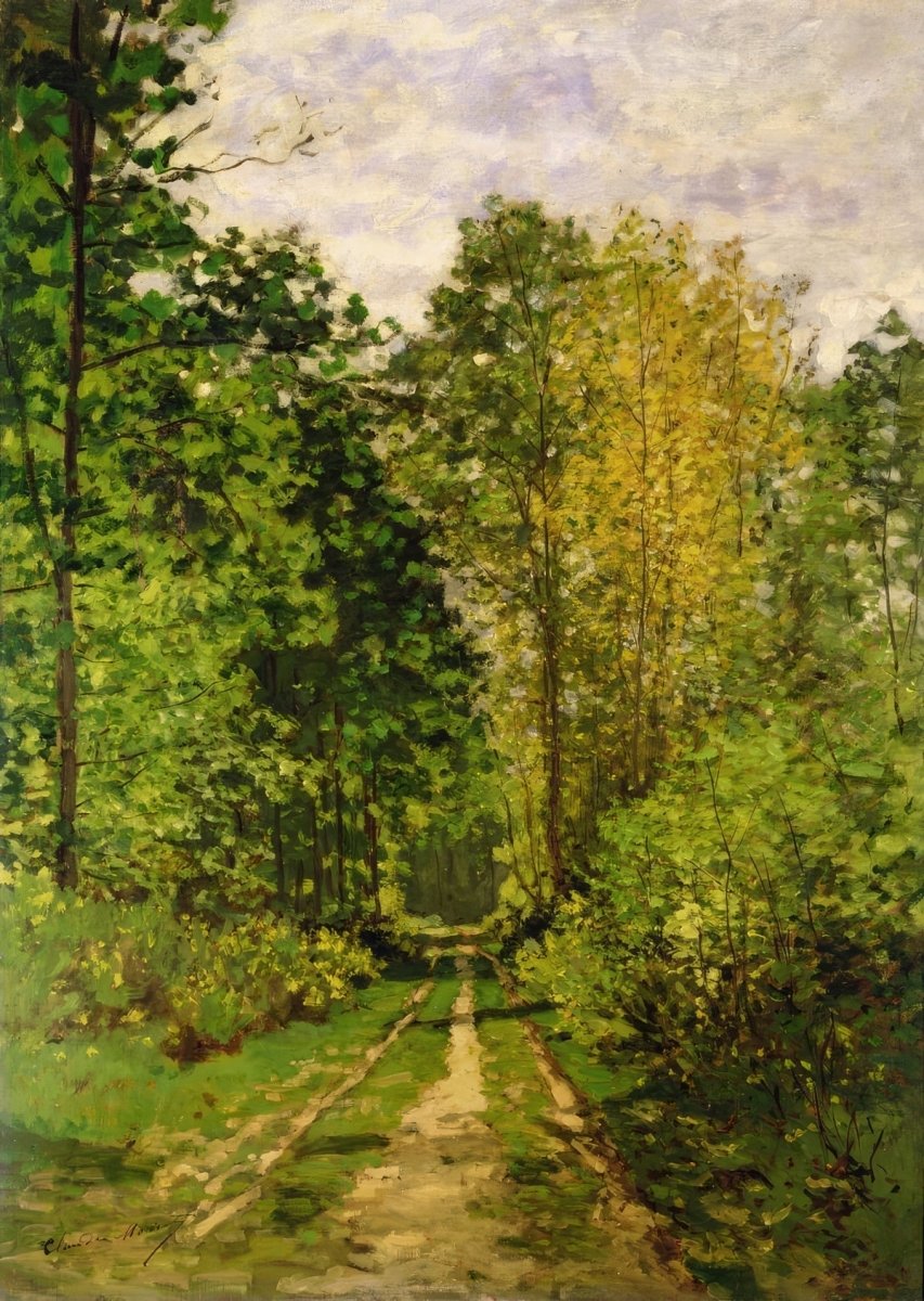 Wooded Path | Claude Monet | Ave Legato Art Prints