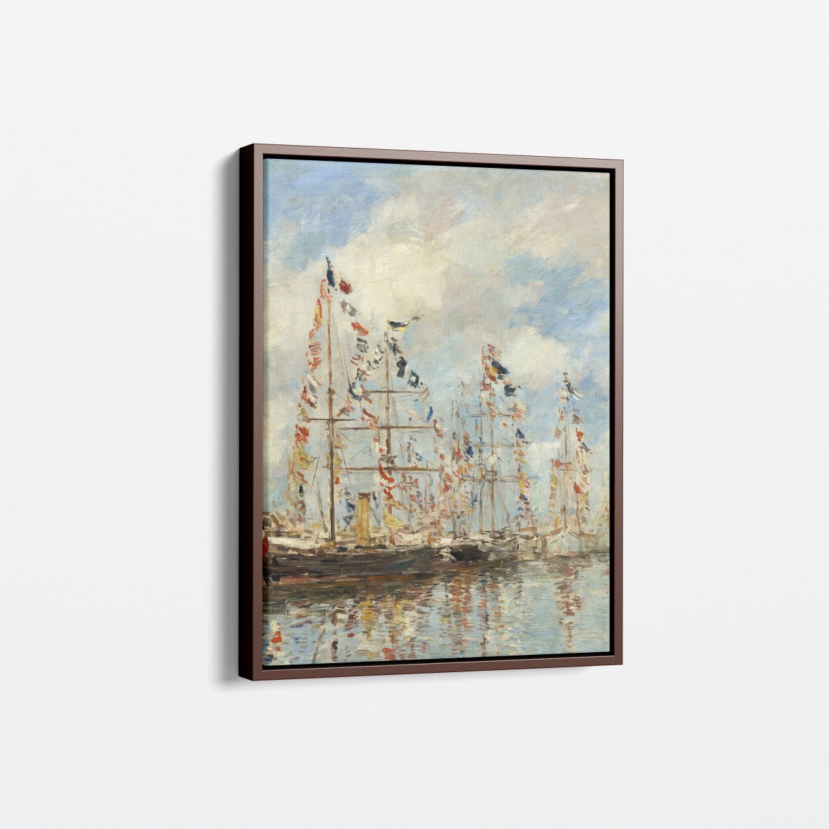 Yacht Basin at Trouville - Deauville | Eugène Boudin | Ave Legato Art Prints