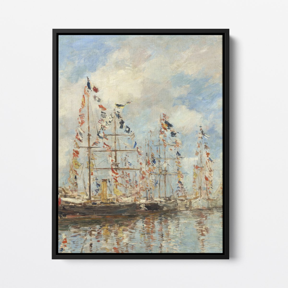 Yacht Basin at Trouville - Deauville | Eugène Boudin | Ave Legato Art Prints