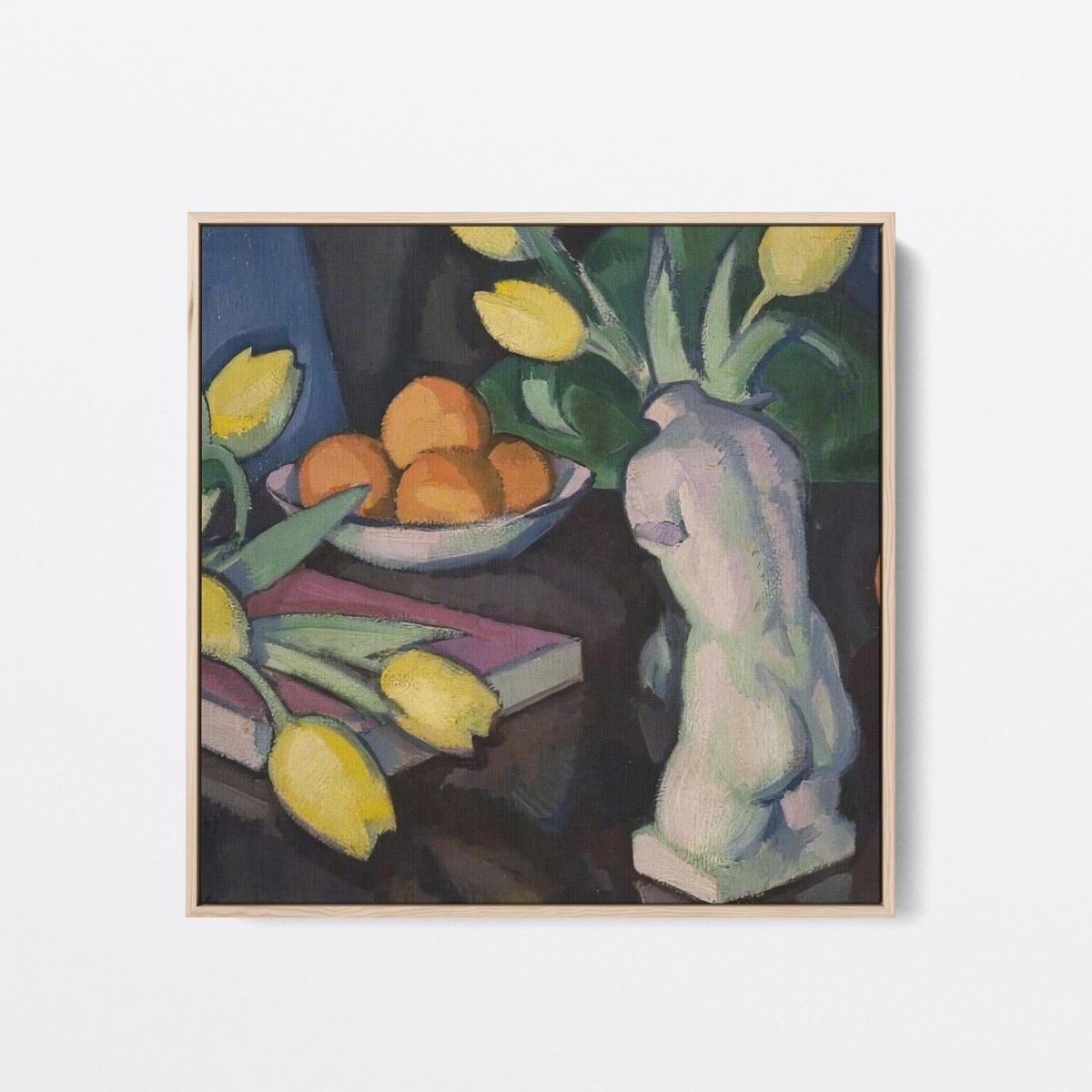 Yellow Tulips and Statuette | Samuel Peploe | Ave Legato Art Prints