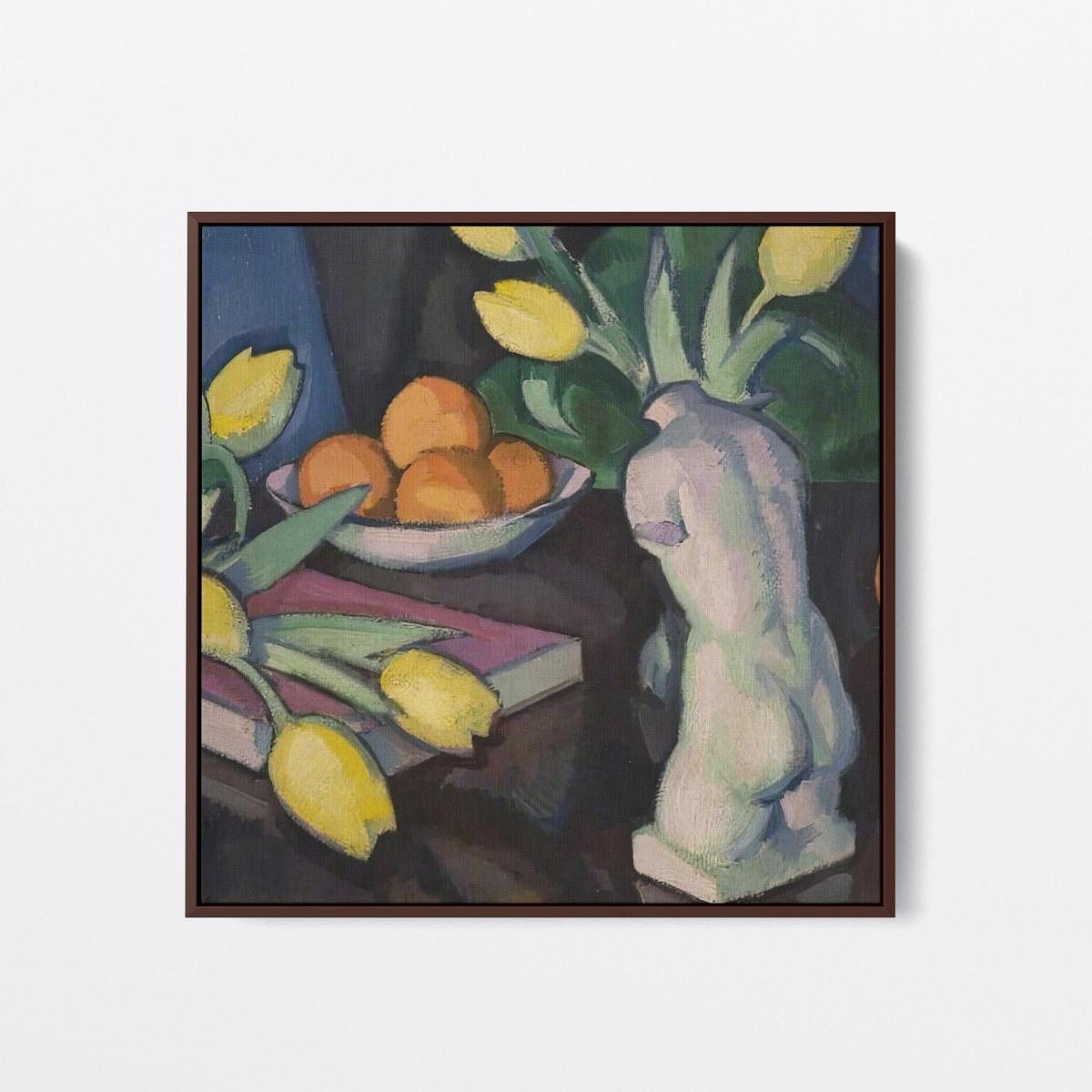 Yellow Tulips and Statuette | Samuel Peploe | Ave Legato Art Prints