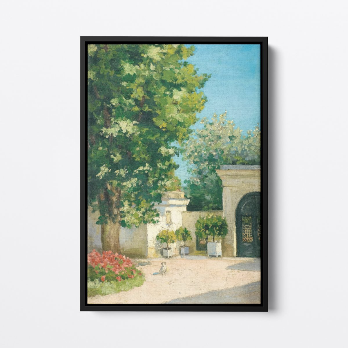 Yerres, From the Exedra | Gustave Caillebotte | Ave Legato Art Prints