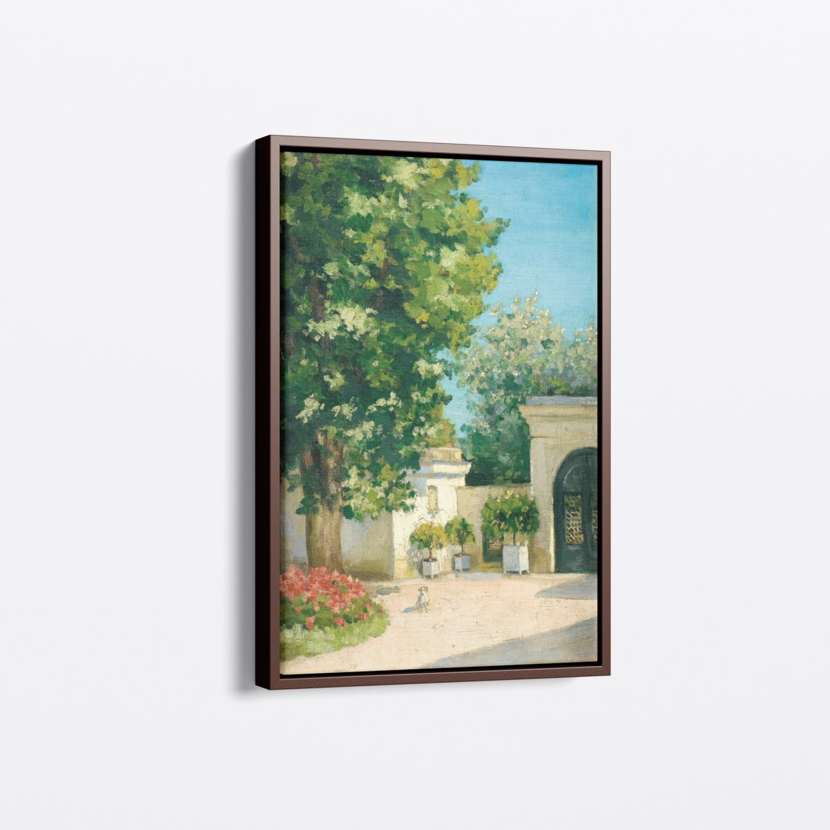 Yerres, From the Exedra | Gustave Caillebotte | Ave Legato Art Prints