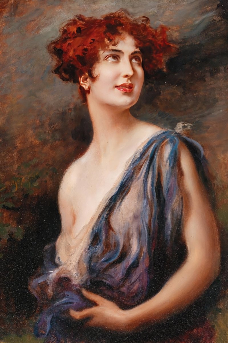 Young Beauty | Leopold Schmutzler | Ave Legato Art Prints