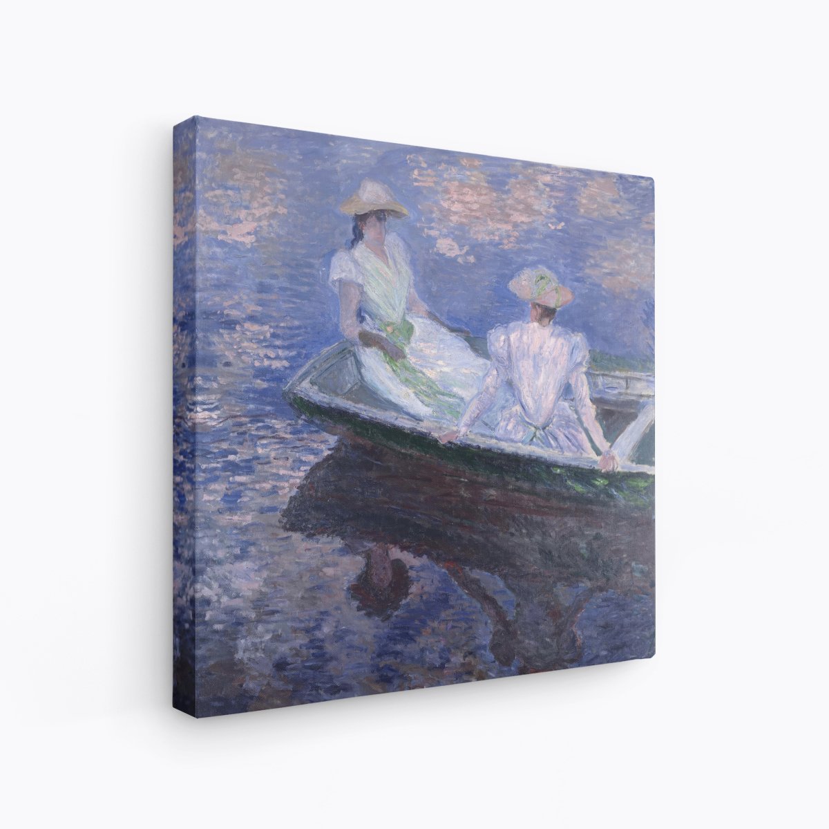 Young Girls in a Row Boat | Claude Monet | Ave Legato Art Prints