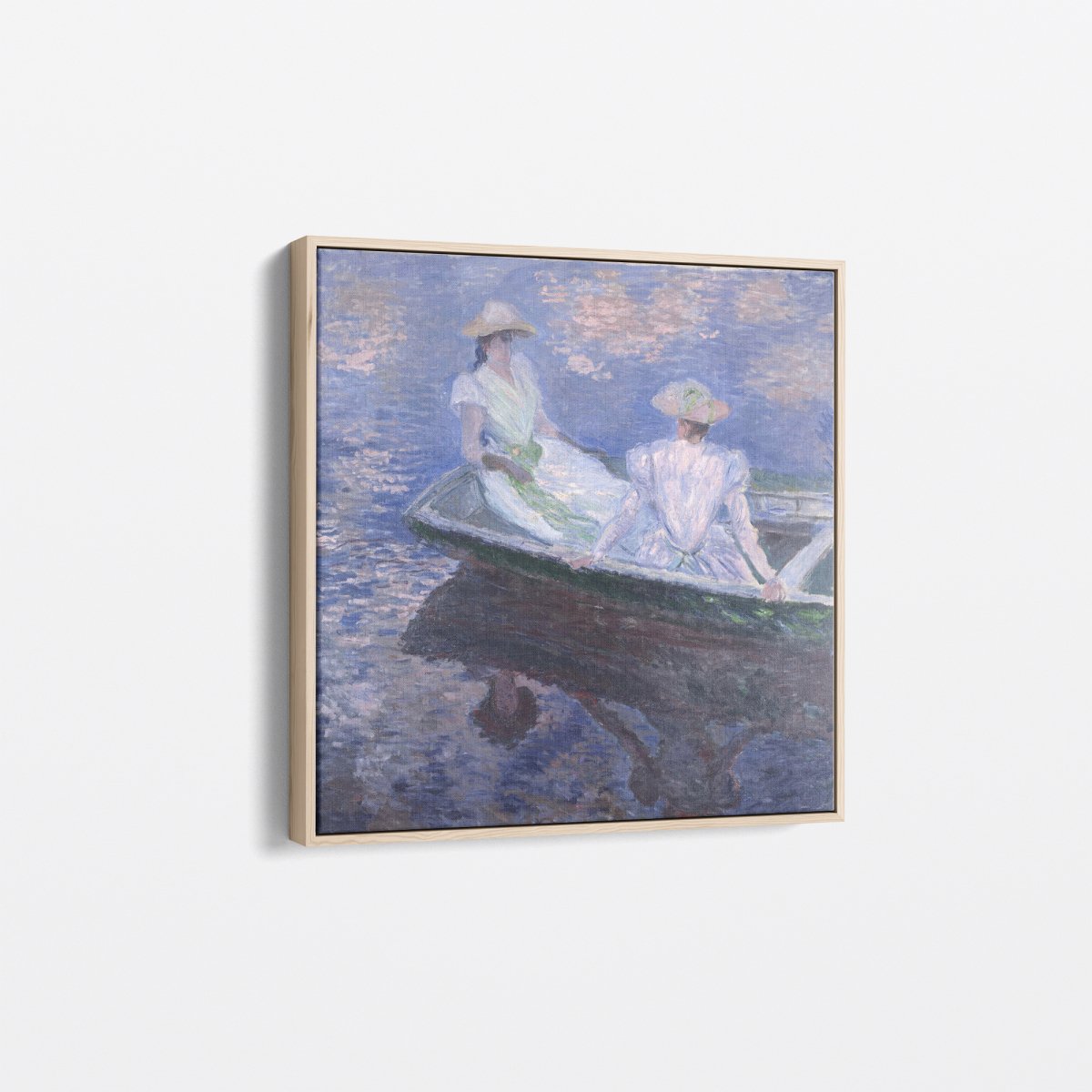 Young Girls in a Row Boat | Claude Monet | Ave Legato Art Prints