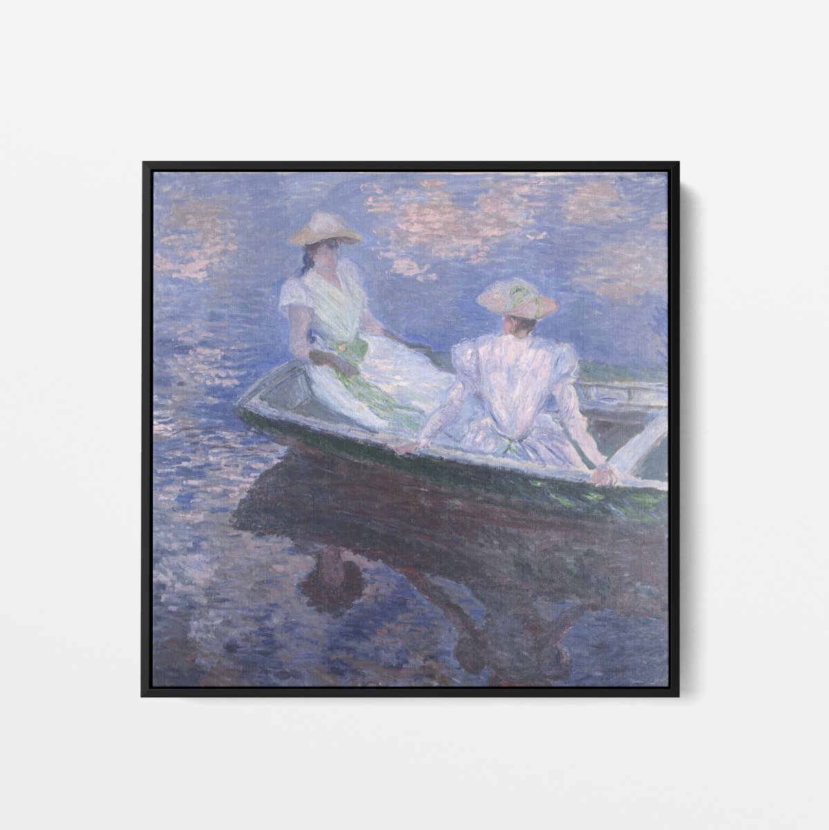 Young Girls in a Row Boat | Claude Monet | Ave Legato Art Prints