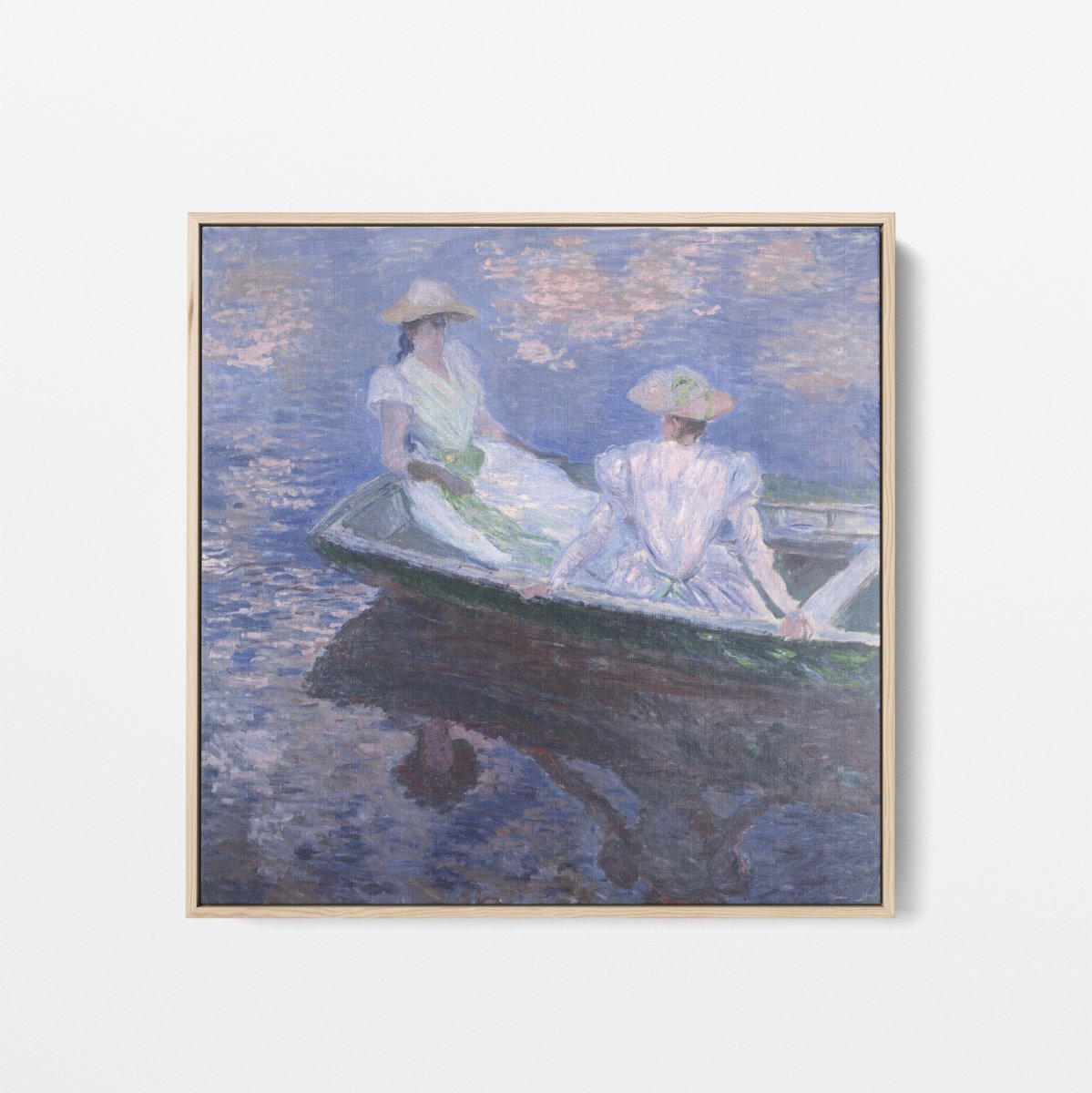 Young Girls in a Row Boat | Claude Monet | Ave Legato Art Prints