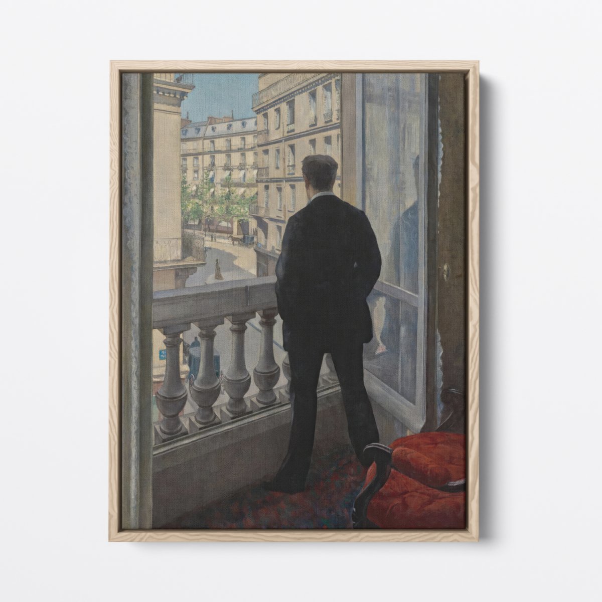 Young Man at the Window | Gustave Caillebotte | Ave Legato Art Prints