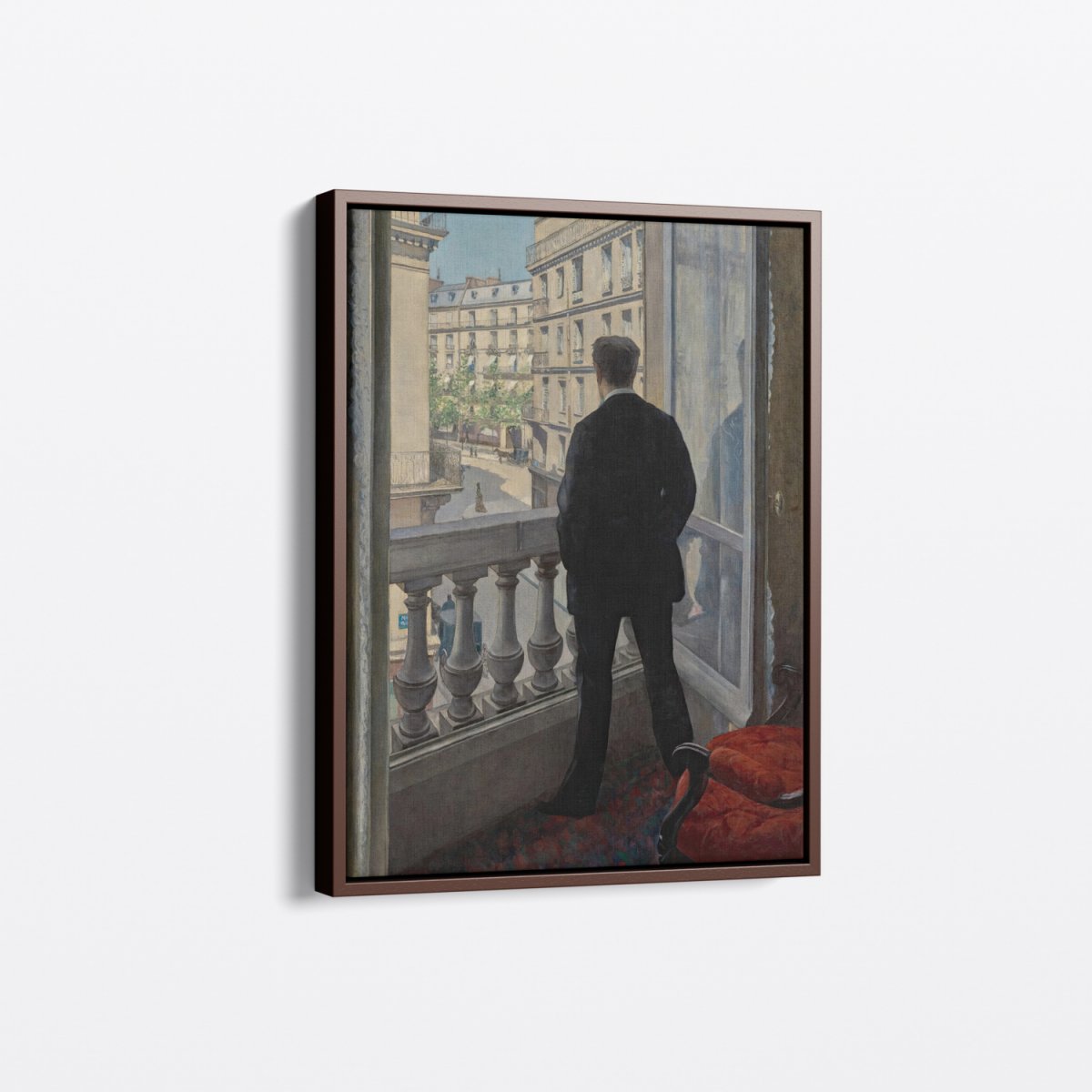 Young Man at the Window | Gustave Caillebotte | Ave Legato Art Prints