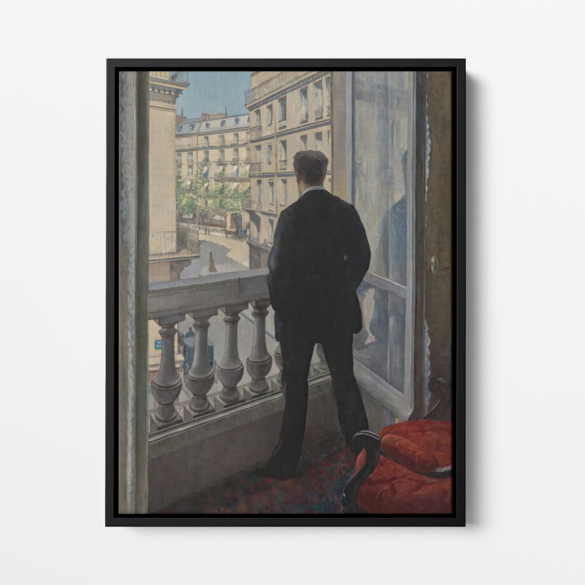 Young Man at the Window | Gustave Caillebotte | Ave Legato Art Prints