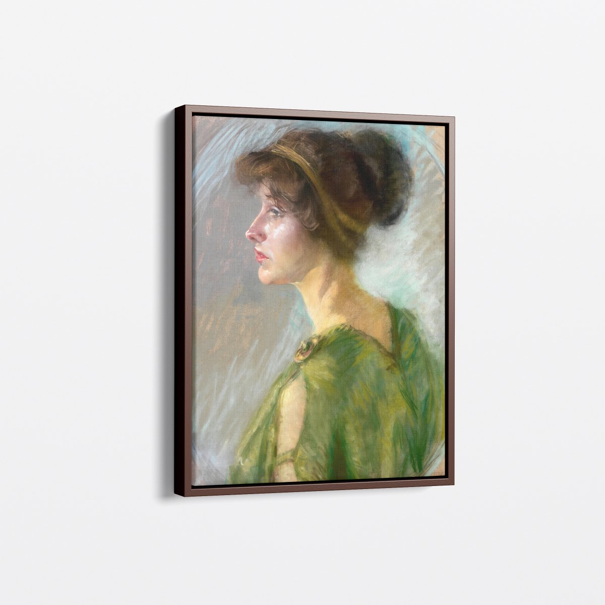 Young Woman in Green | Alice Pike Barney | Ave Legato Art Prints