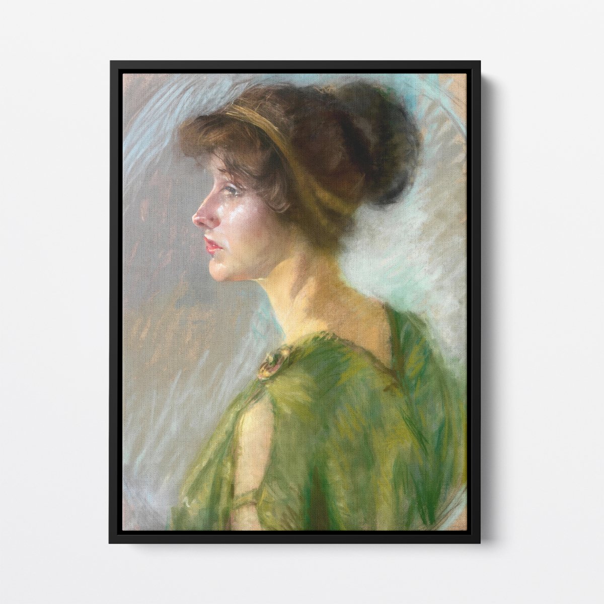 Young Woman in Green | Alice Pike Barney | Ave Legato Art Prints