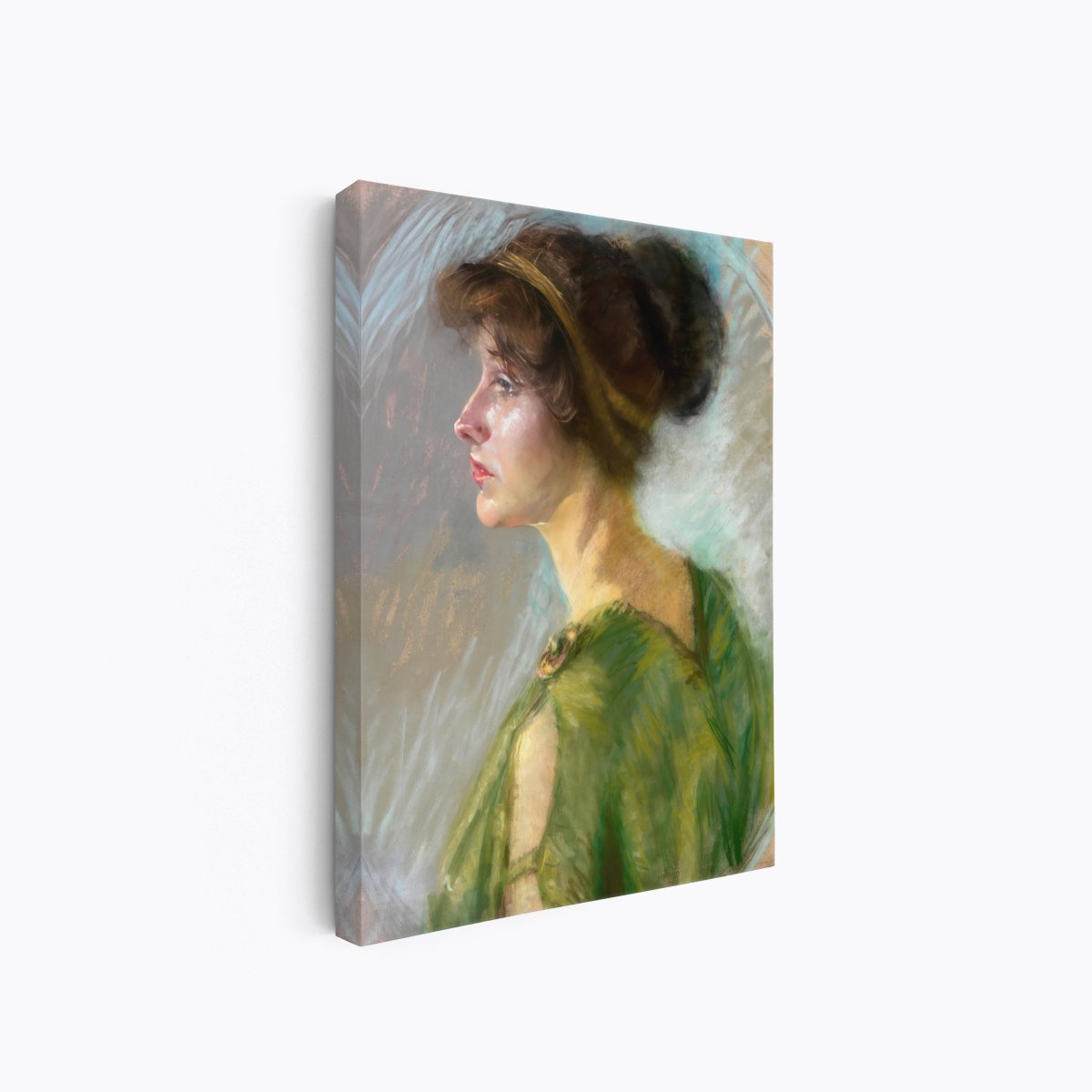 Young Woman in Green | Alice Pike Barney | Ave Legato Art Prints