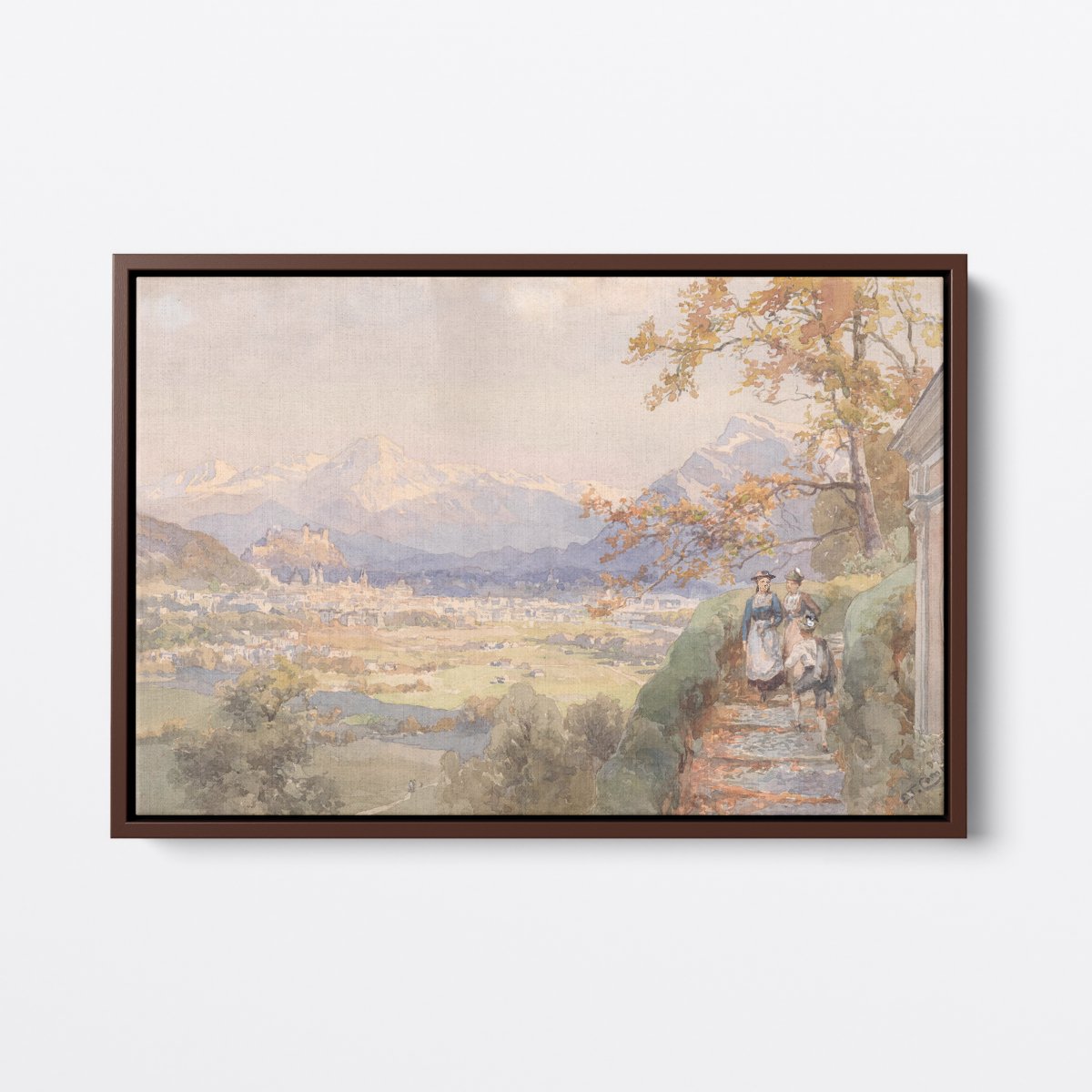 A Peaceful Stroll | Edward Compton | Ave Legato | Canvas Art Prints | Vintage Artwork