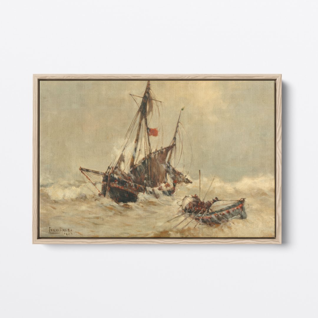 A Rescue Attempt | Ernest Frederick Dade | Ave Legato | Canvas Art Prints | Vintage Artwork