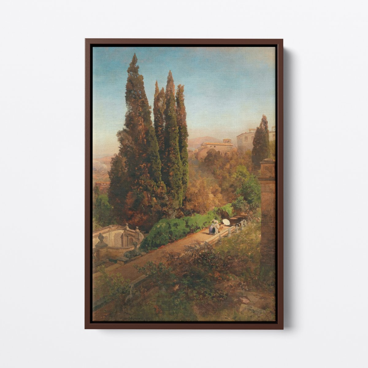 Juniper Pass | Oswald Achenbach | Ave Legato | Canvas Art Prints | Vintage Artwork