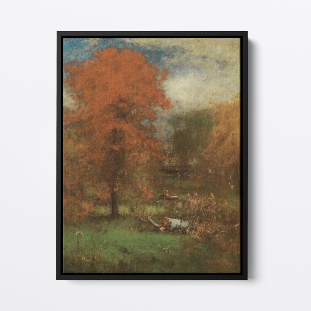 Abstract Autumn | George Inness | Ave Legato | Canvas Art Prints | Vintage Artwork