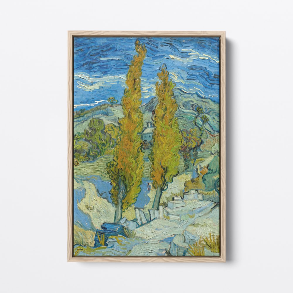 Abstract Poplars | Vincent van Gogh | Ave Legato | Canvas Art Prints | Vintage Artwork