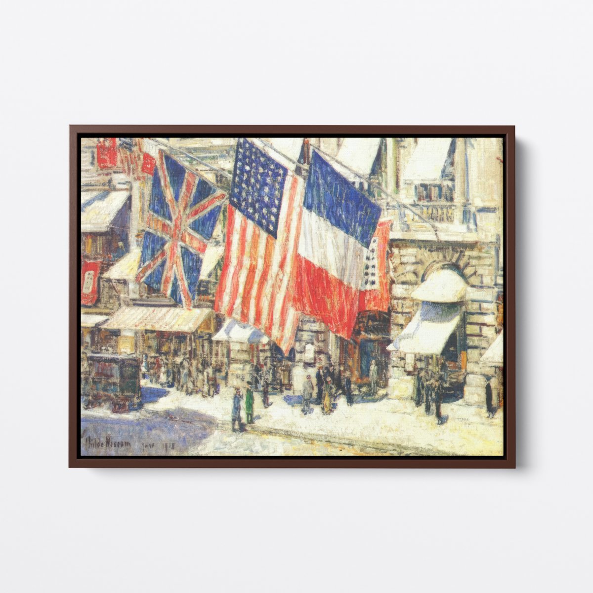 Across Allies Avenue | Childe Hassam | Ave Legato Art Prints