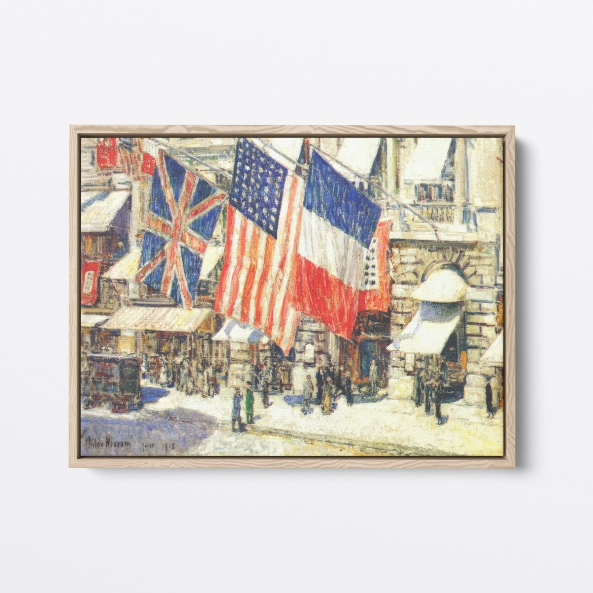 Across Allies Avenue | Childe Hassam | Ave Legato Art Prints