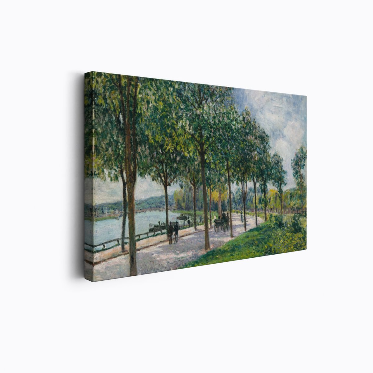Alley of Chestnut Trees | Alfred Sisley | Ave Legato | Canvas Art Prints | Vintage Artwork