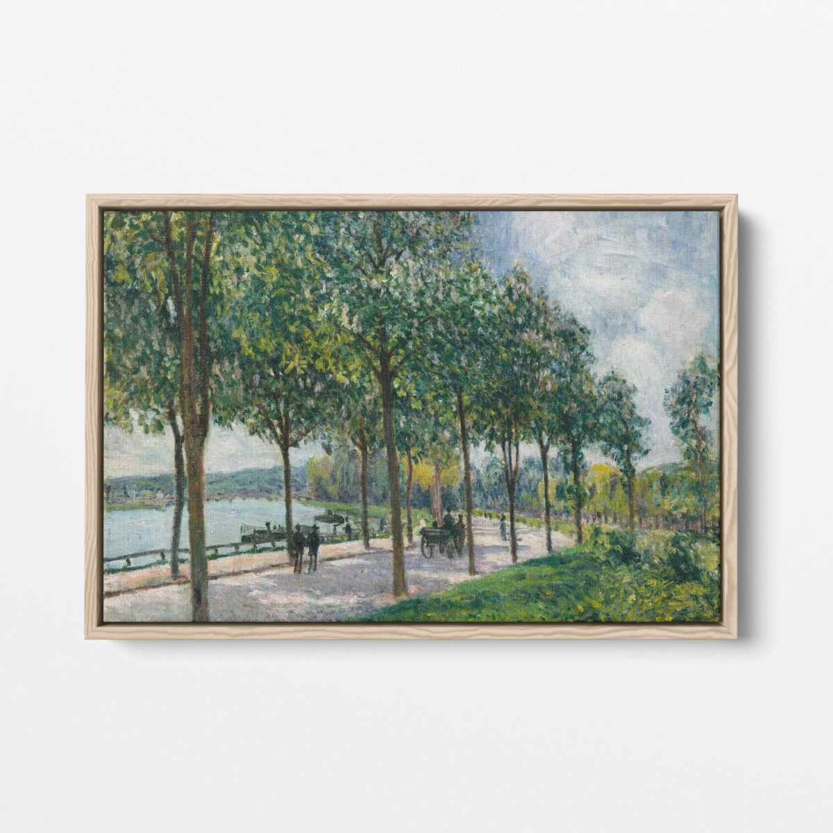 Alley of Chestnut Trees | Alfred Sisley | Ave Legato | Canvas Art Prints | Vintage Artwork