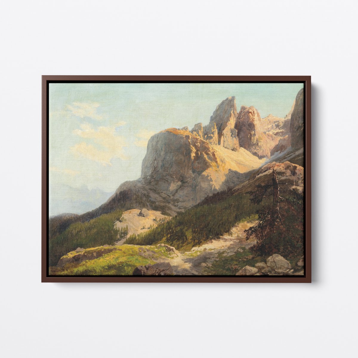 Alpine Ridges | Konrad Petrides | Ave Legato | Canvas Art Prints | Vintage Artwork