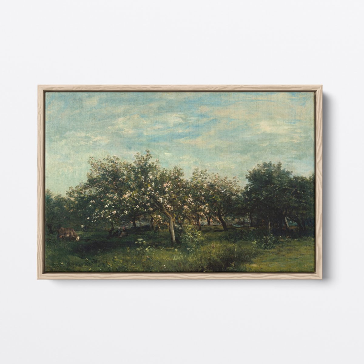 Apple Blossoms | Charles Daubigny | Ave Legato | Canvas Art Prints | Vintage Artwork