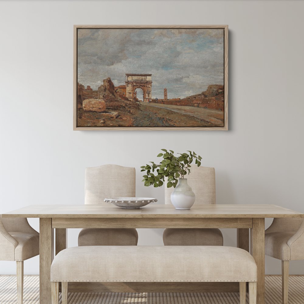 Arch of Vespasian | Tina Blau | Ave Legato | Canvas Art Prints | Vintage Artwork